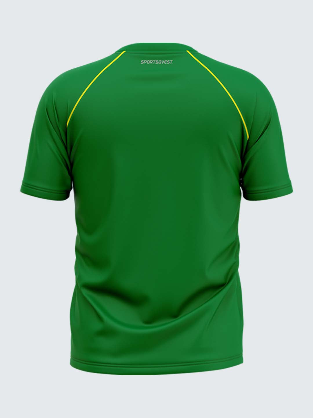 Men Green Round Neck Active T-shirt - 2006GN