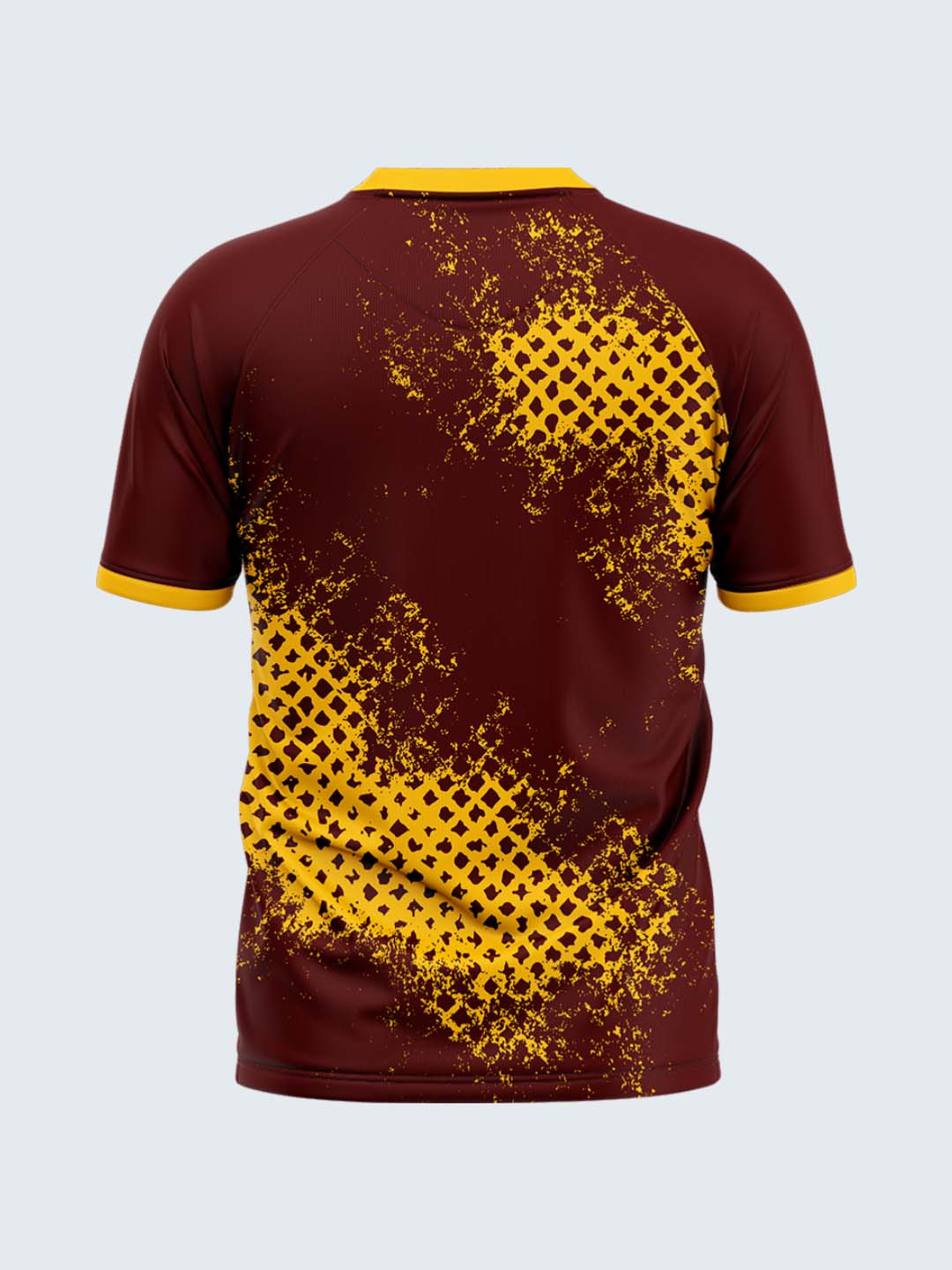 Customise Maroon Rugby Jersey - 2075MN - Front