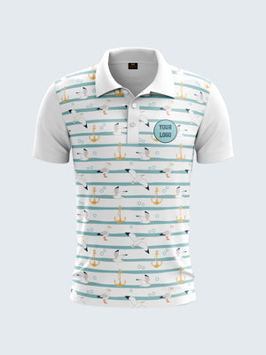Customise Golf Polo T-Shirt - 2114WH - Front