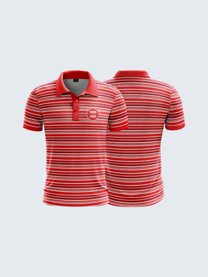 Customise Golf Polo T-Shirt - 2119RD - Both
