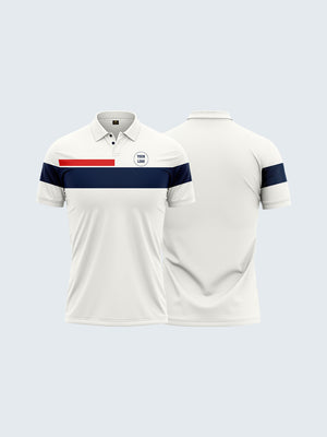 Customise Tennis Polo T-Shirt - 2132WH - Both
