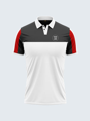Customise Tennis Polo T-Shirt - 2133WH - Front