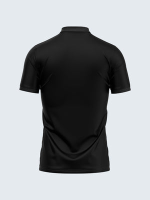 Customise Tennis Polo T-Shirt - 2134BK - Back
