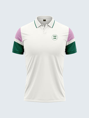 Customise Tennis Polo T-Shirt - 2137WH - Front