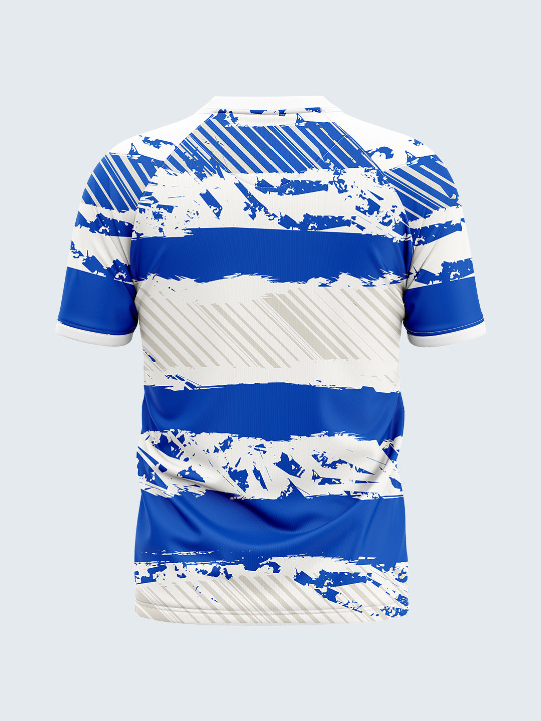 Customise Blue Rugby Jersey - 2138BL - Front