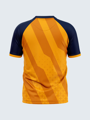 Customise Yellow Rugby Jersey - 2139YW - Back