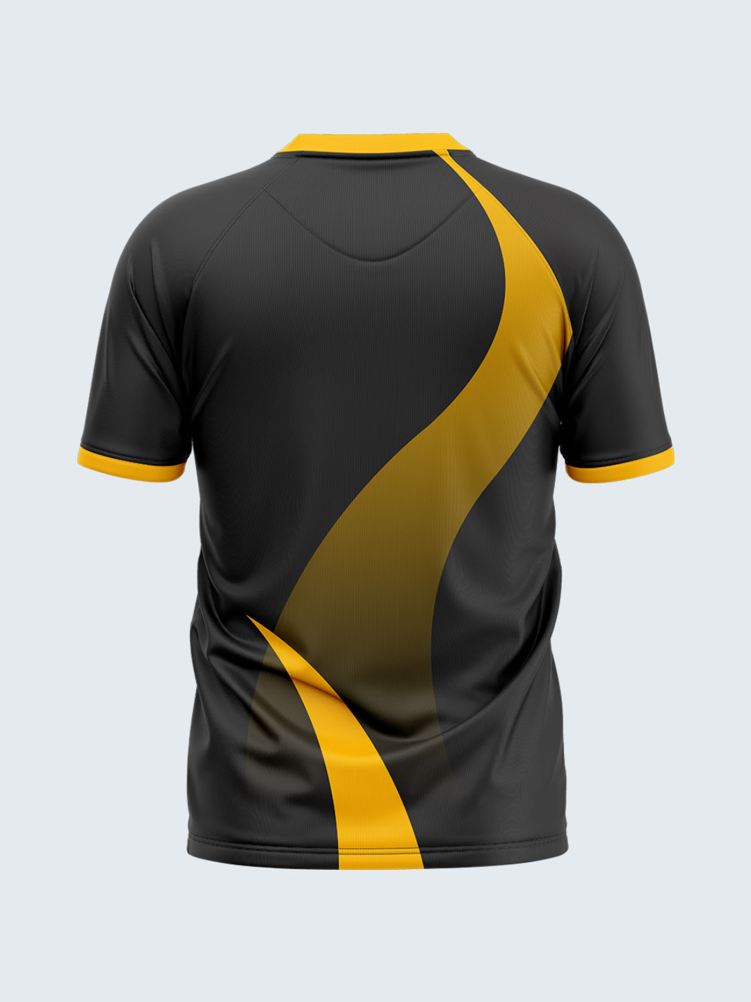 Customise Grey Rugby Jersey - 2141GY - Back