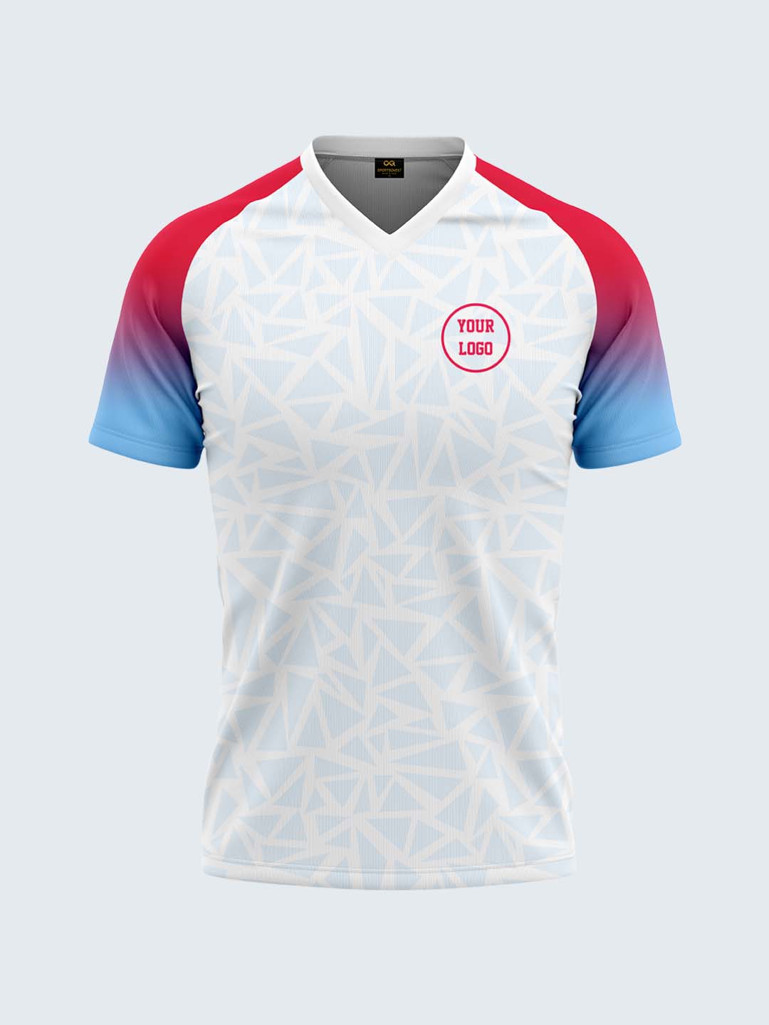 Customise White Hockey Jersey - 2148WH - Front