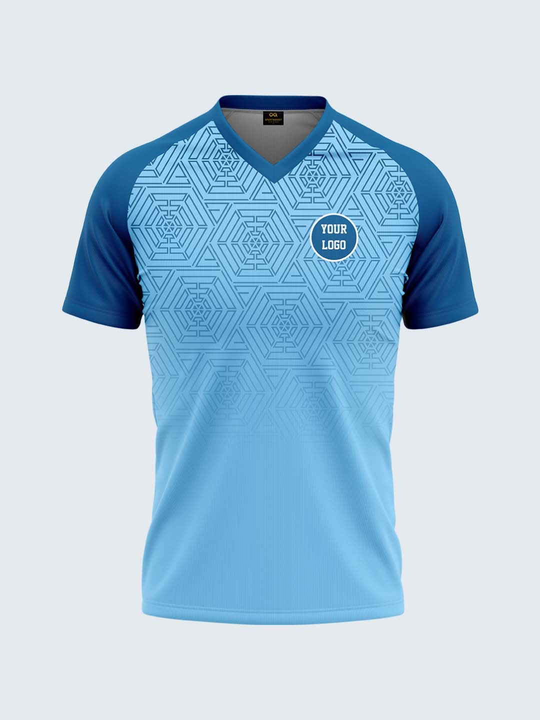 Customise Blue Hockey Jersey - 2149BL - Front