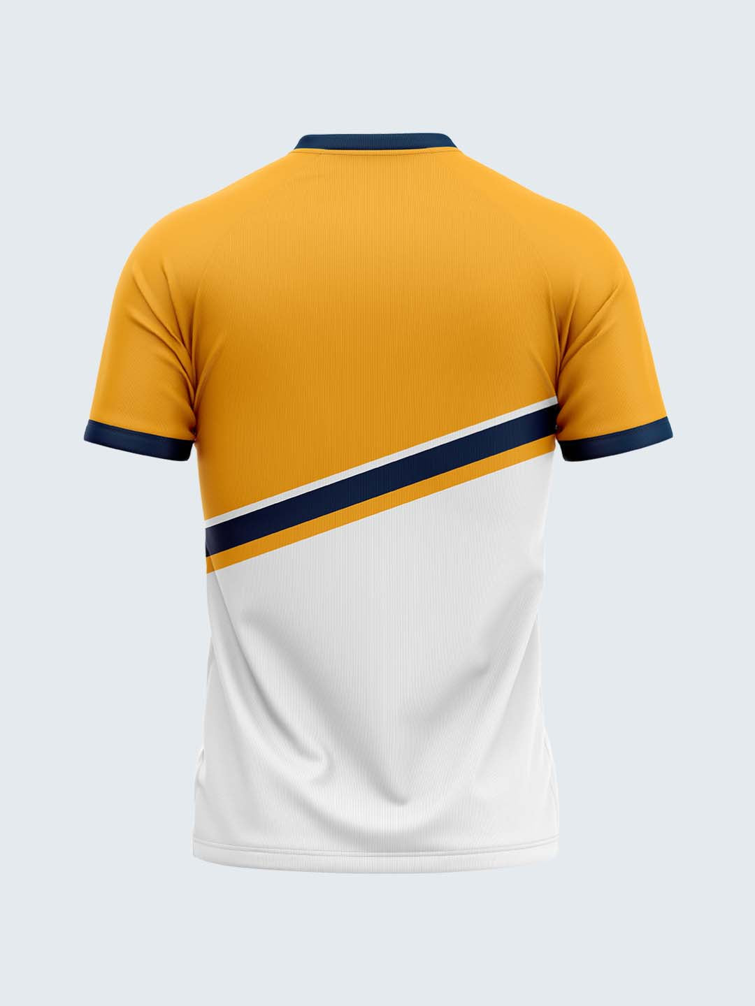 Customise Yellow Hockey Jersey - 2151YW - Back