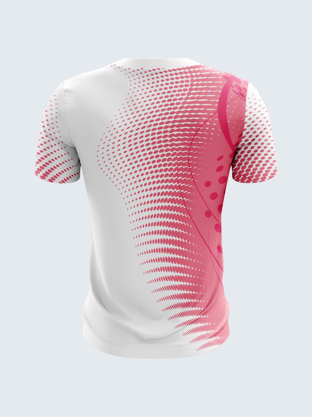 Customise White Squash Jersey - 2158WH - Back