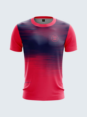 Customise Pink Squash Jersey - 2162PK - Front