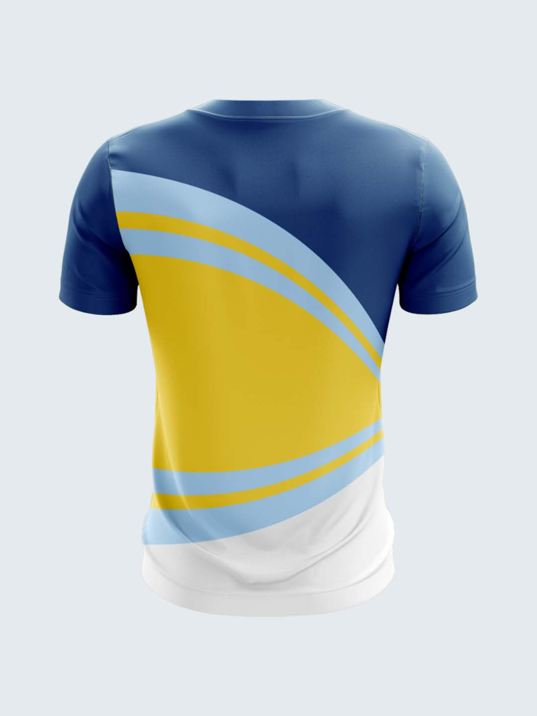 Customise Blue Squash Jersey - 2163BL - Front