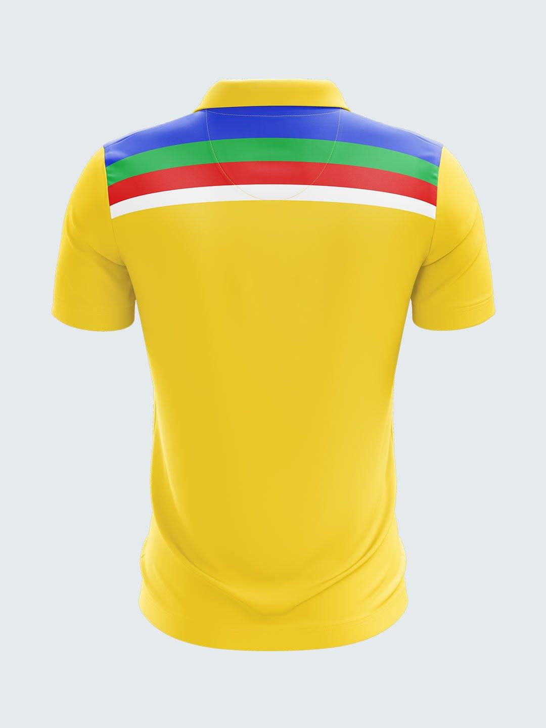 1992 Retro Australia Cricket Jersey Printed Polo T-Shirt-1814 - Sportsqvest