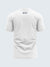 Bharat Army Casual T Shirt #COTI (White) - Front
