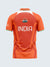 Bharat Army Match Day Polo Jersey 2023 (Training Orange) - Front