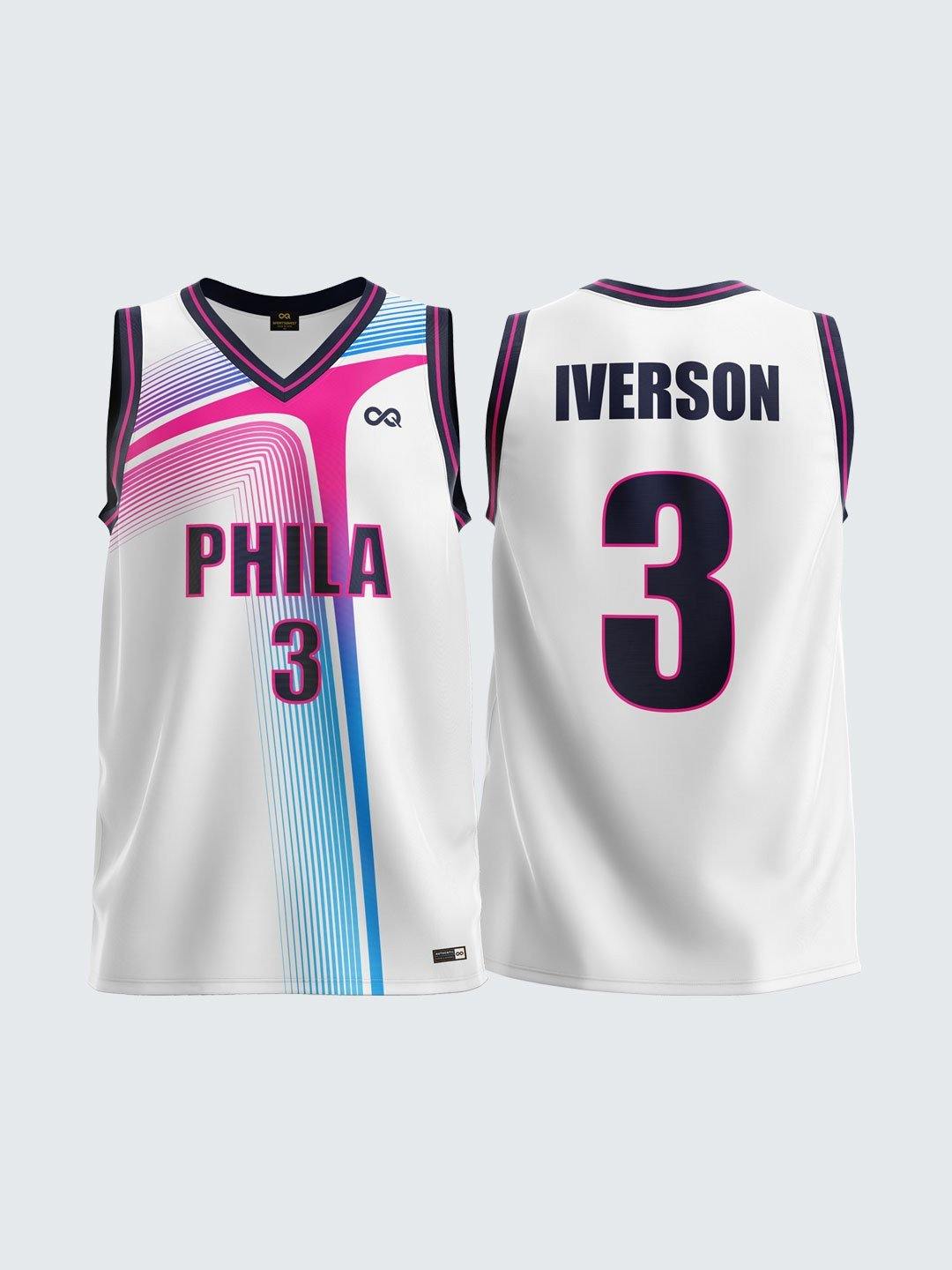 Custom Abstract Basketball Jersey-BT1017 - Sportsqvest