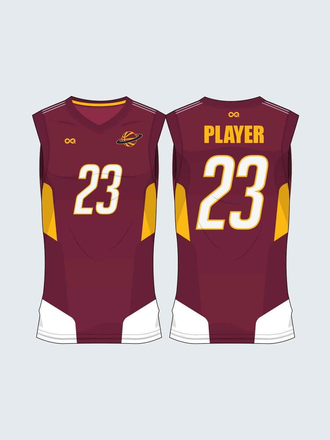 Custom Abstract Basketball Jersey-BT1018 - Sportsqvest