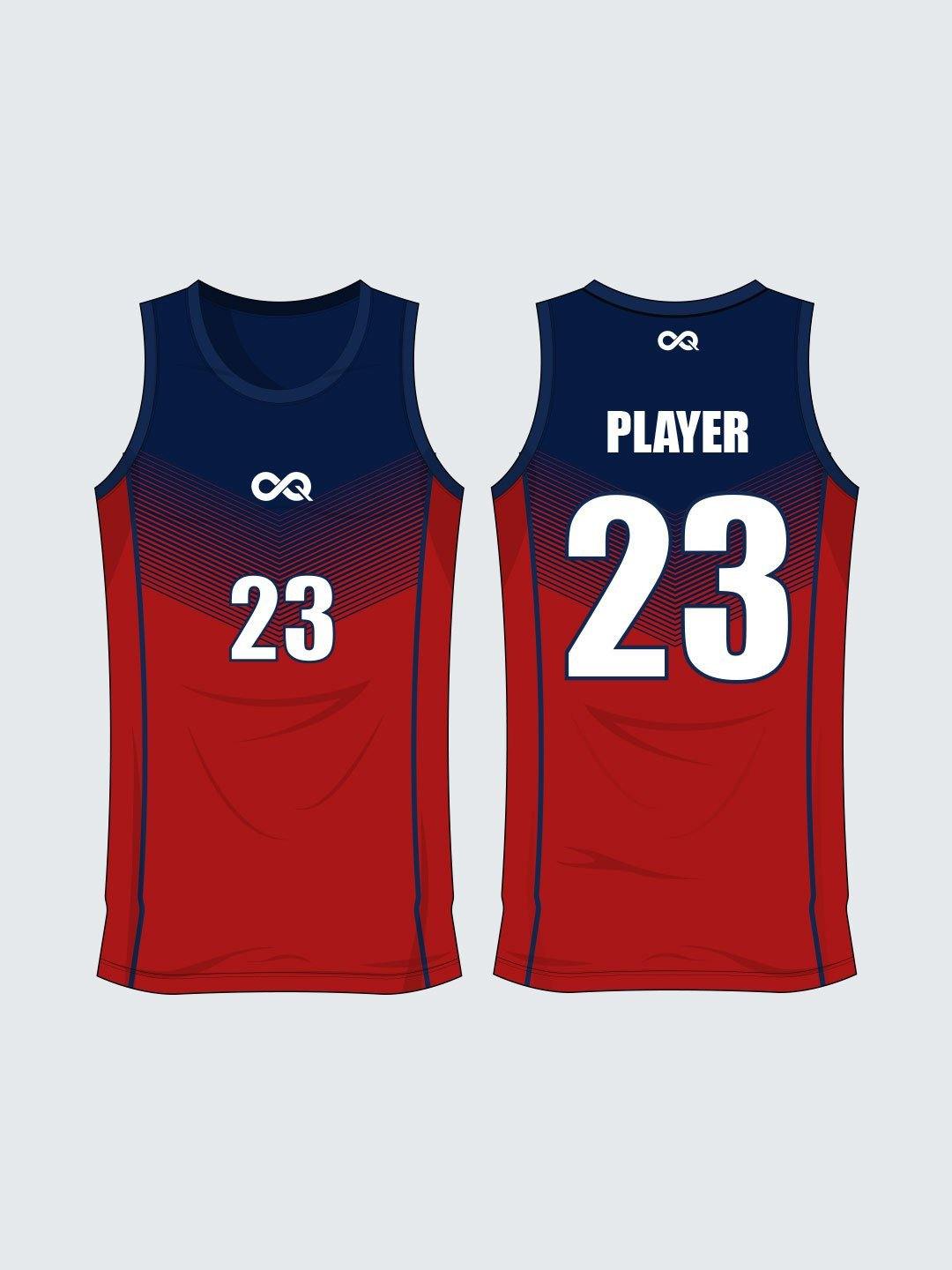 Custom Gradient Basketball Jersey-BT1022 - Sportsqvest