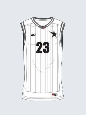 Custom Stripes Basketball Jersey-BT1024 - Sportsqvest