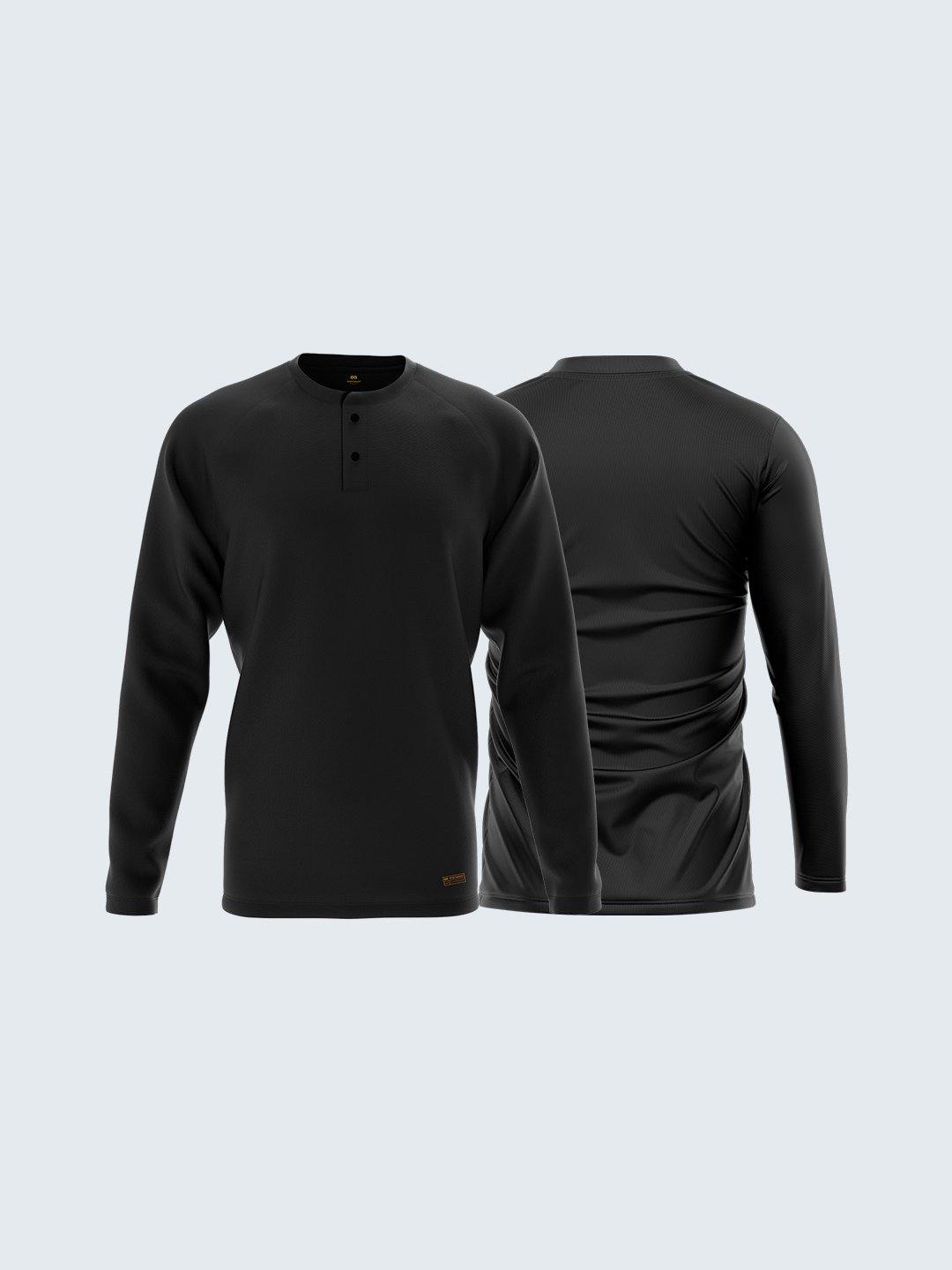 Black t clearance shirt full sleeve