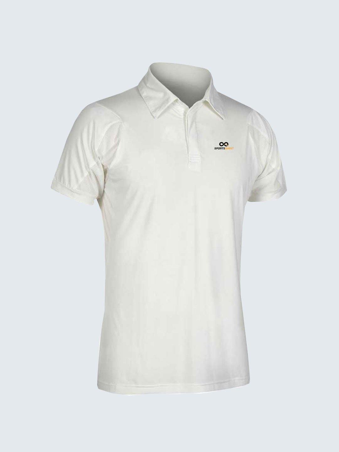 Men Cricket Whites Jersey CW04 :19 - Sportsqvest