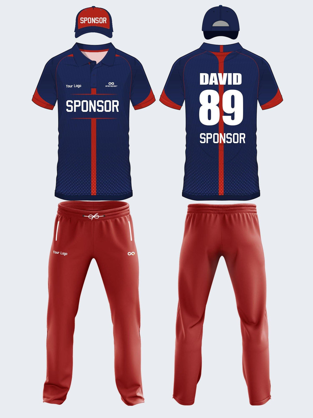 Men Cricket Sets - A10031 C SET - Sportsqvest