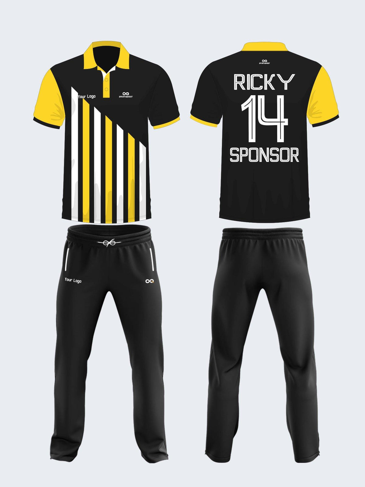 Men Cricket Sets - A10035 C SET - Sportsqvest