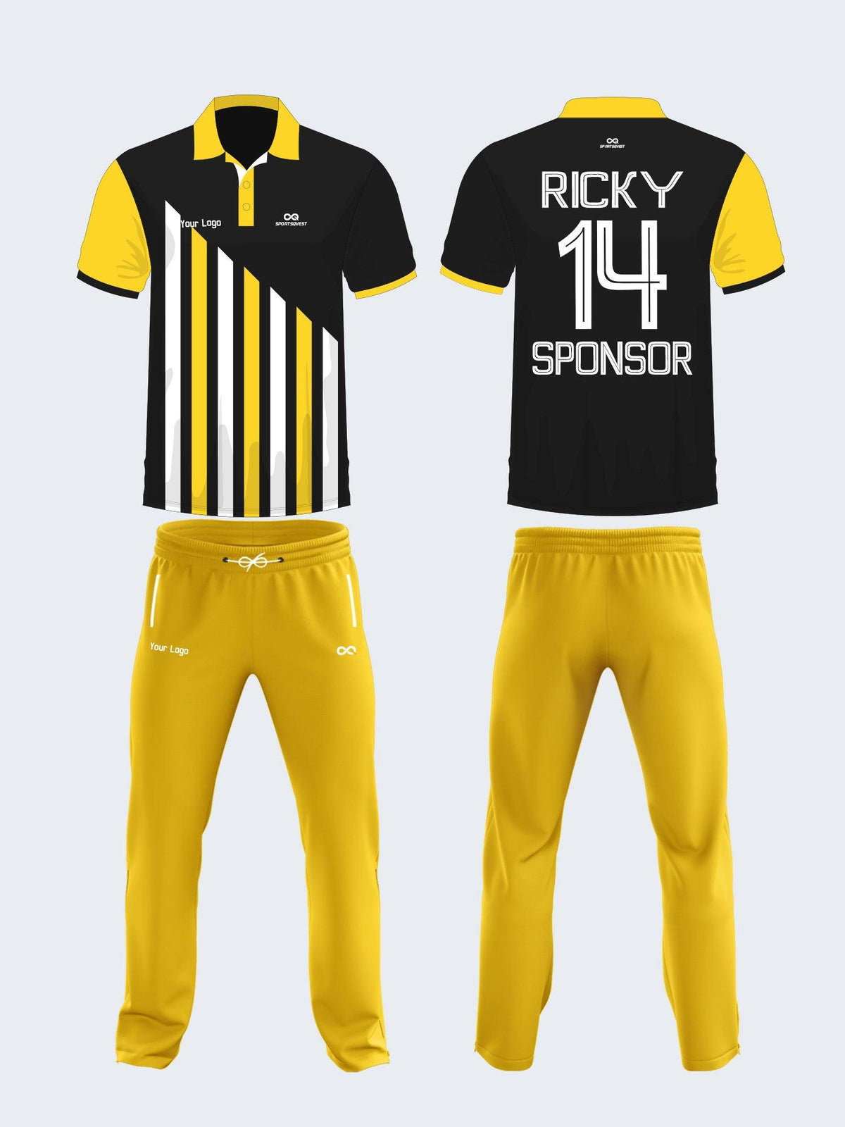 Men Cricket Sets - A10037 C SET - Sportsqvest