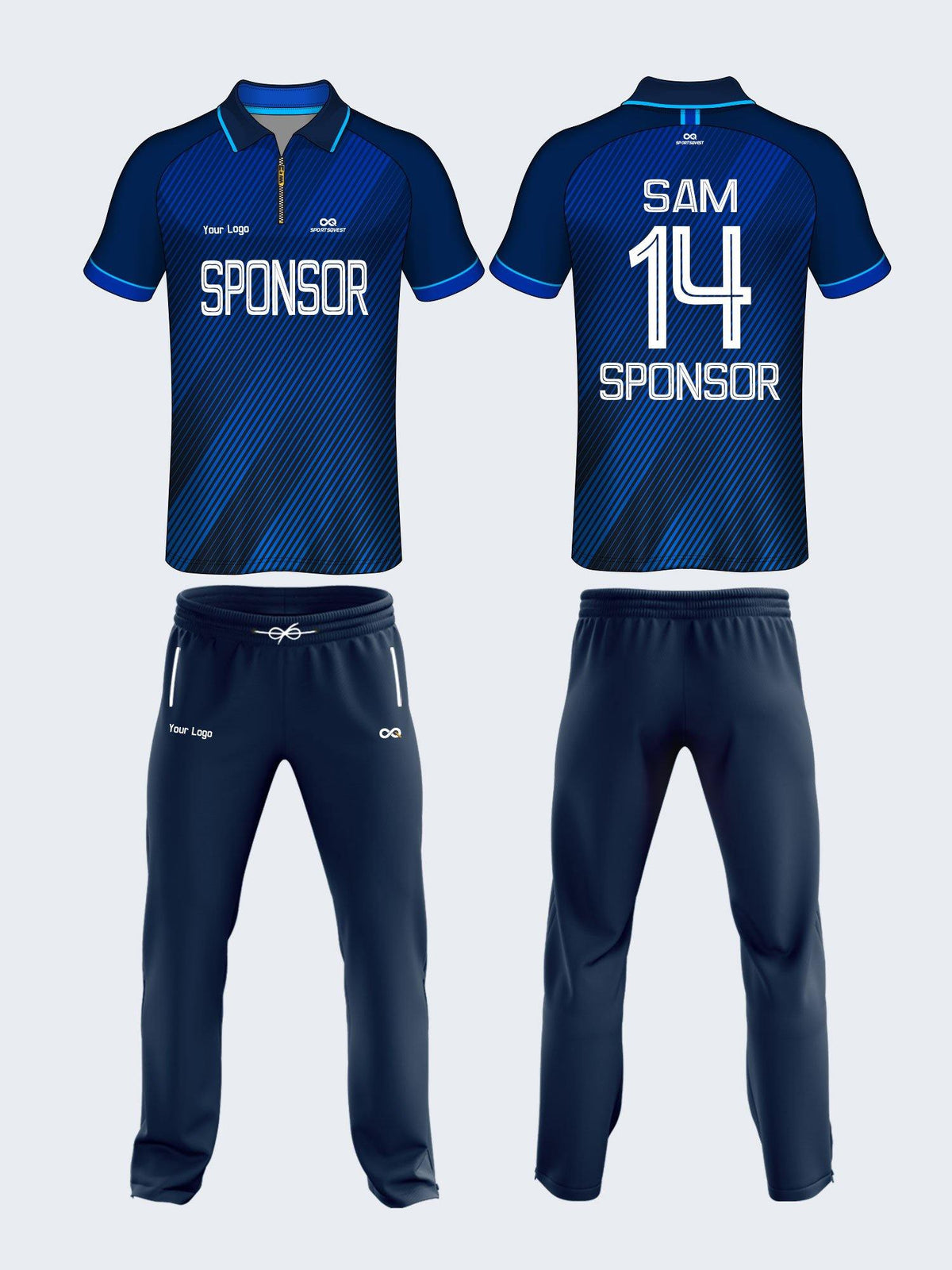 Men Cricket Sets - A10038 C SET - Sportsqvest
