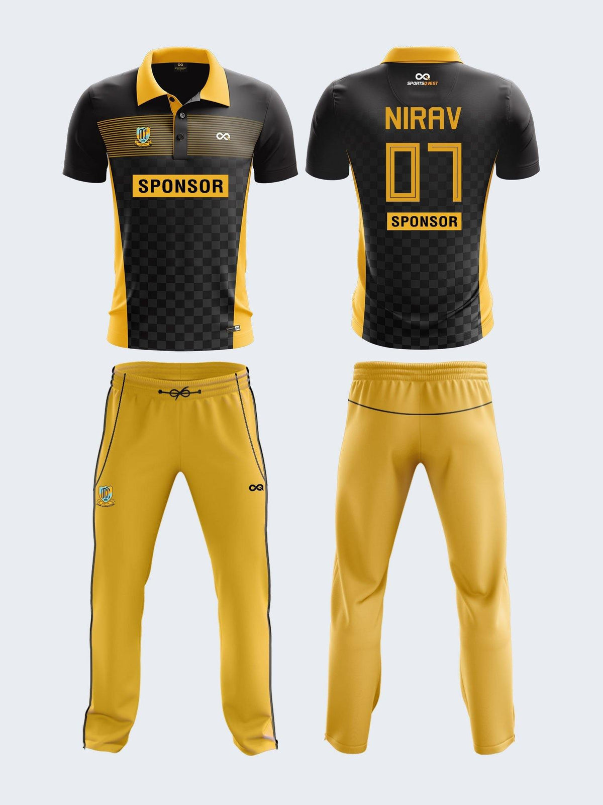 Men Cricket Sets - A10024 C SET - Sportsqvest