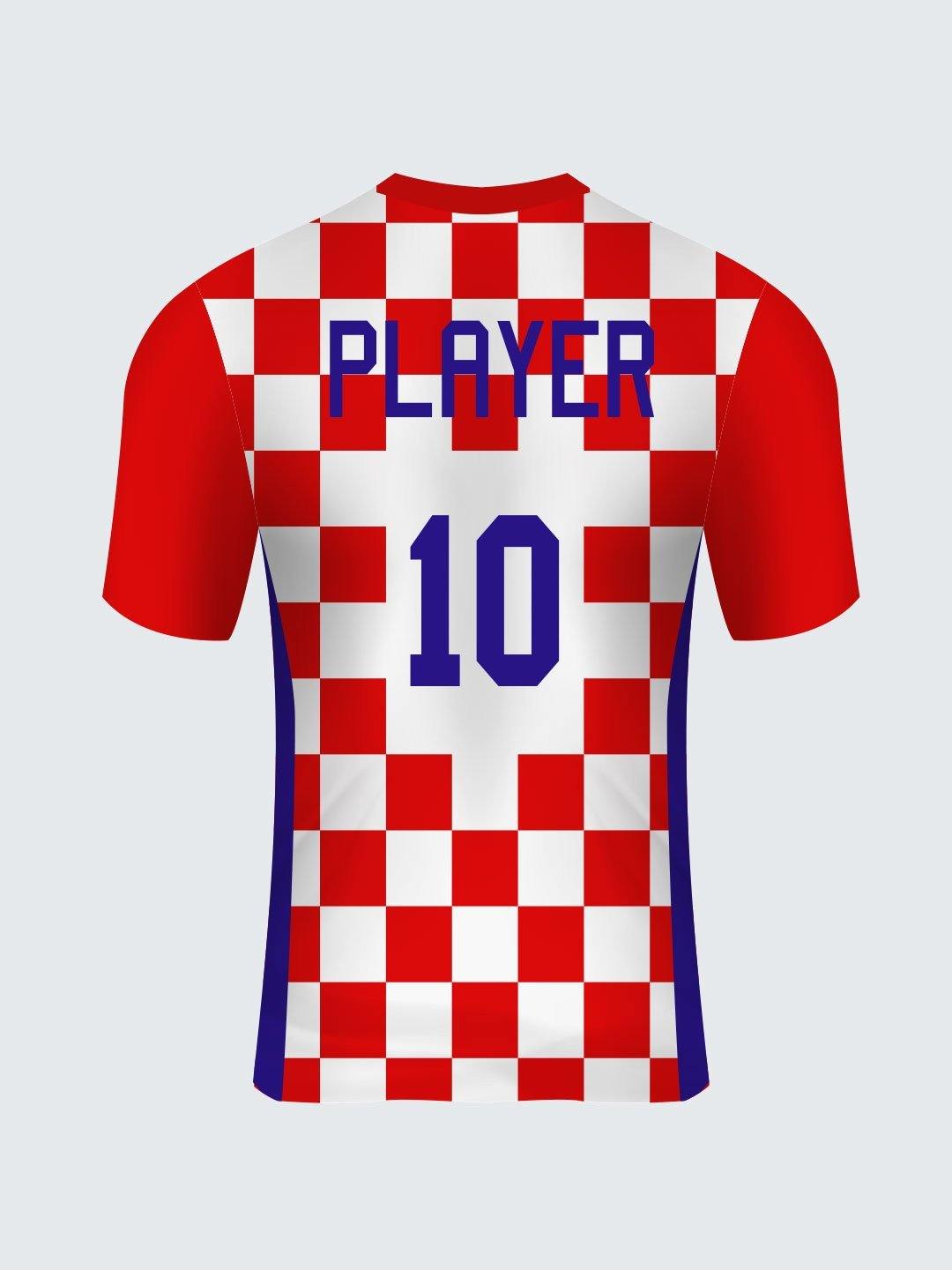 Custom Croatia Concept Football Jersey-FT1003 - Sportsqvest
