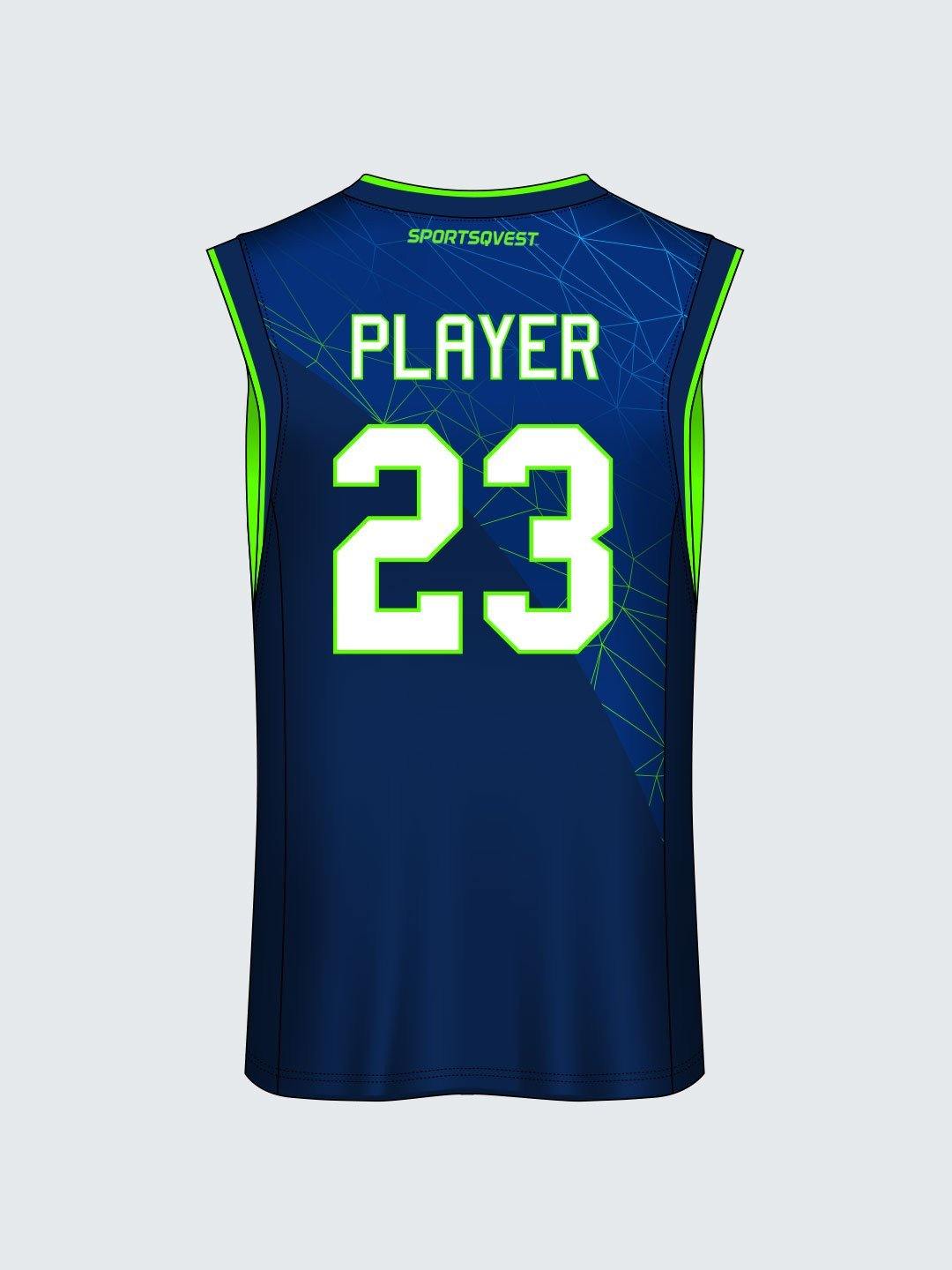 Custom Abstract Basketball Jersey-BT1012 - Sportsqvest