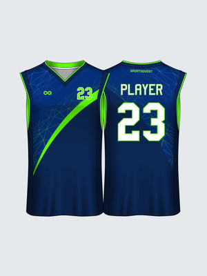 Custom Abstract Basketball Jersey-BT1012 - Sportsqvest