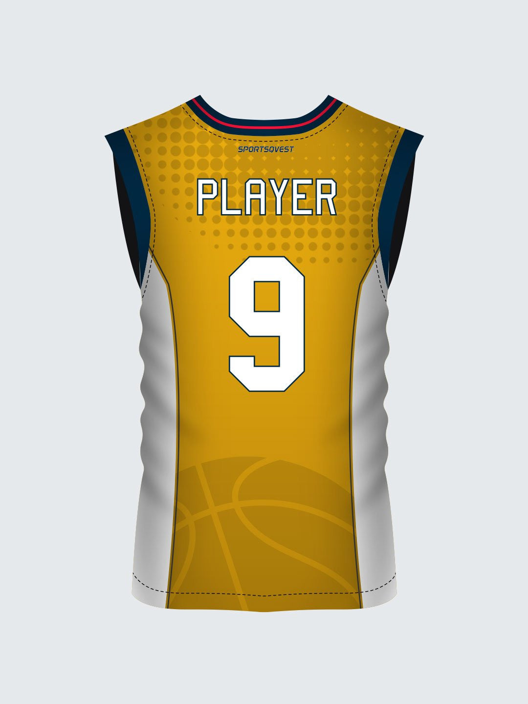 Custom Solid Basketball Jersey - BT1006