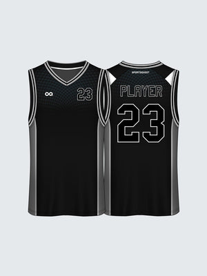 Custom Solid Basketball Jersey - BT1013