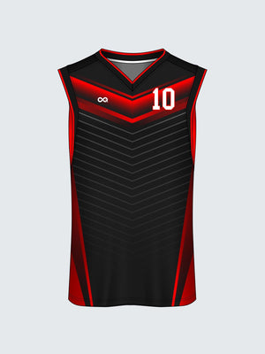 Custom Striped Basketball Jersey - BT1015