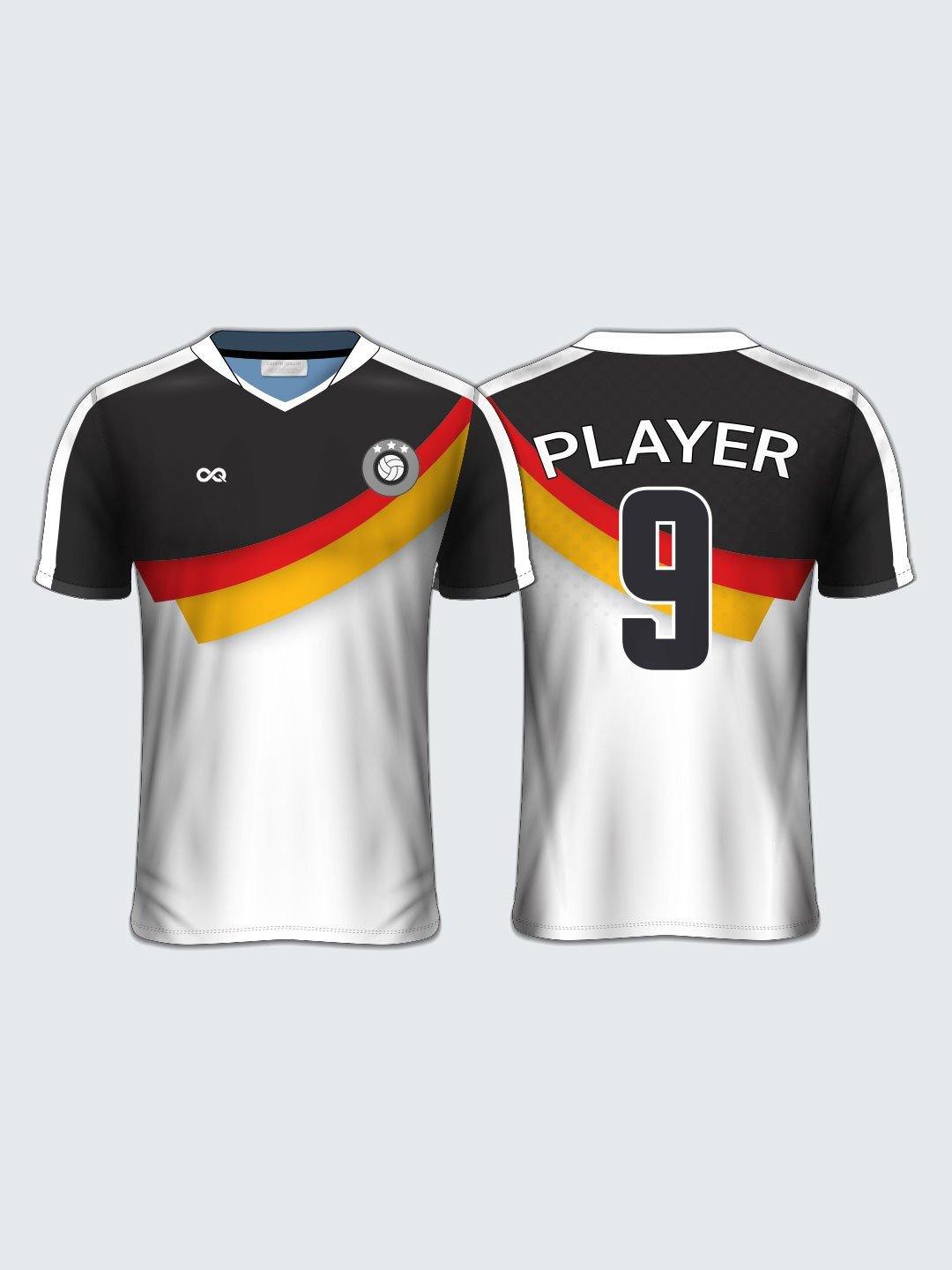 Customise Stripes Football Jersey-FT1010 - Sportsqvest