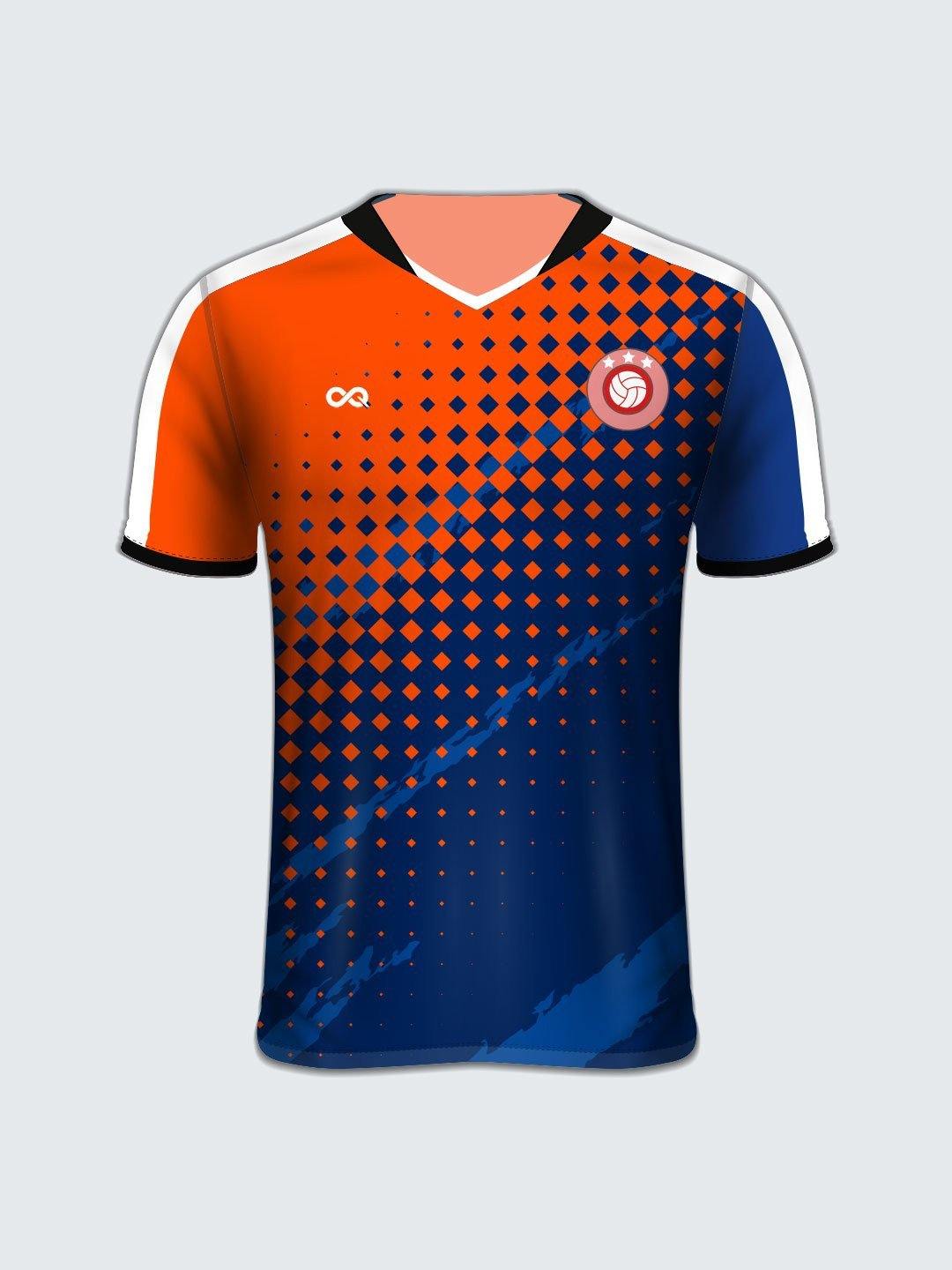 Customise Abstract Football Jersey-FT1012 - Sportsqvest
