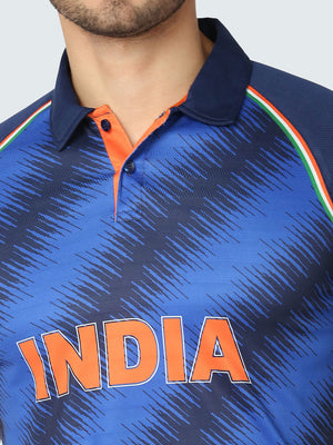 India T20 Cricket Concept Fan Jersey - IN2005 (Zoom)