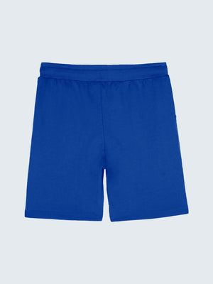 Kid's Active Shorts - Royal Blue (Back)