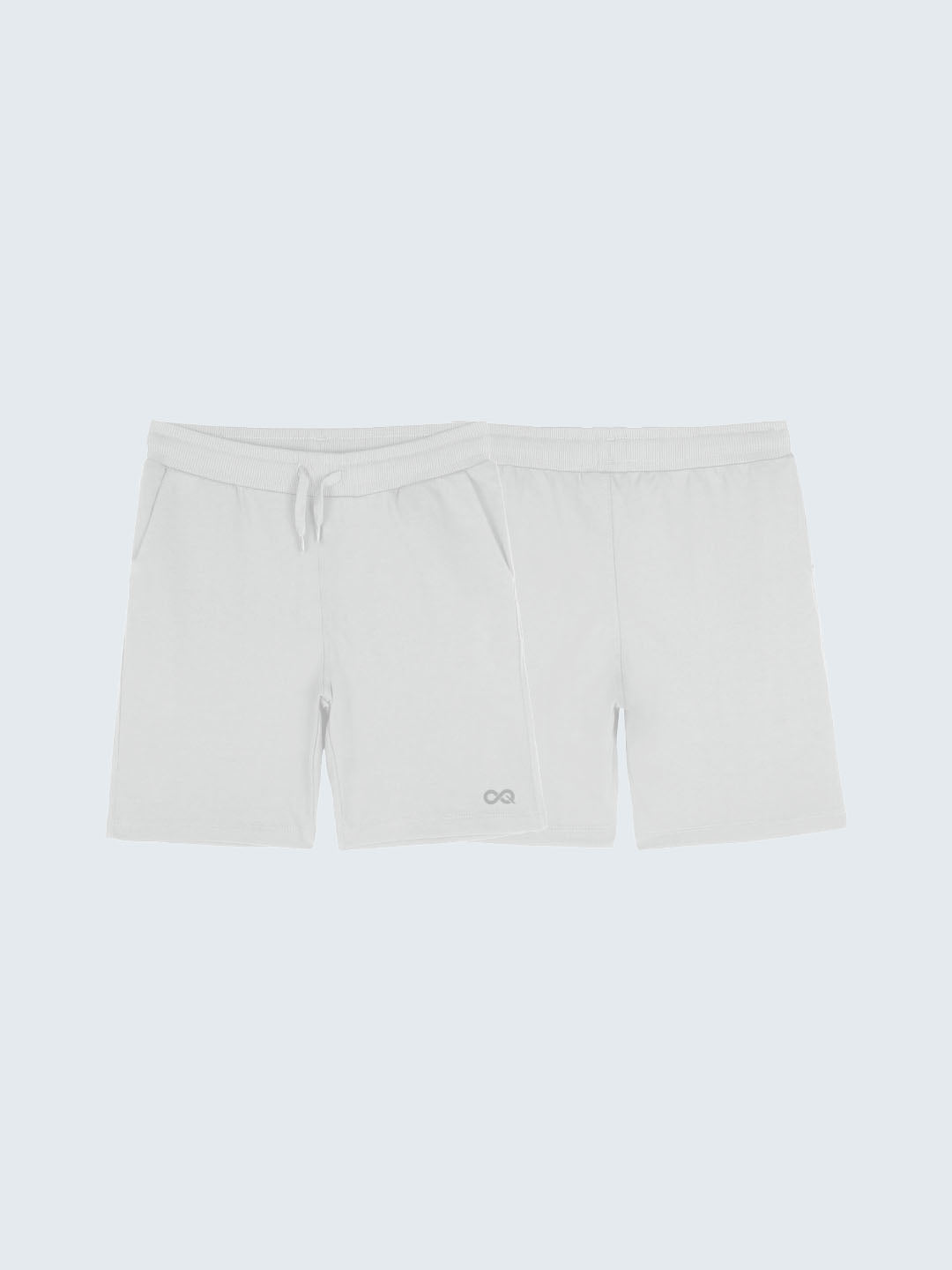 Kid&#39;s Active Shorts - White (Both)