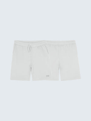 Kid's Active Shorts - White (Both)