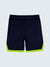 Kid's Active Striped Shorts - Navy Blue (Front)