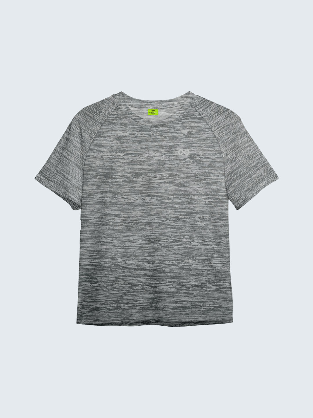 Kid&#39;s Camouflage Active T-Shirt - Grey (Front)
