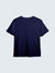 Kid's Active T-Shirt - Navy Blue (Front)