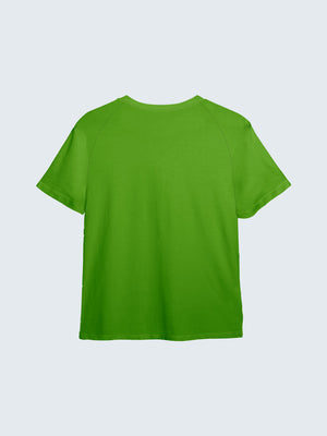 Kid's Active T-Shirt - Green (Back)