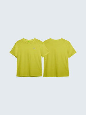 Kid's Active T-Shirt - Yellow (Both)
