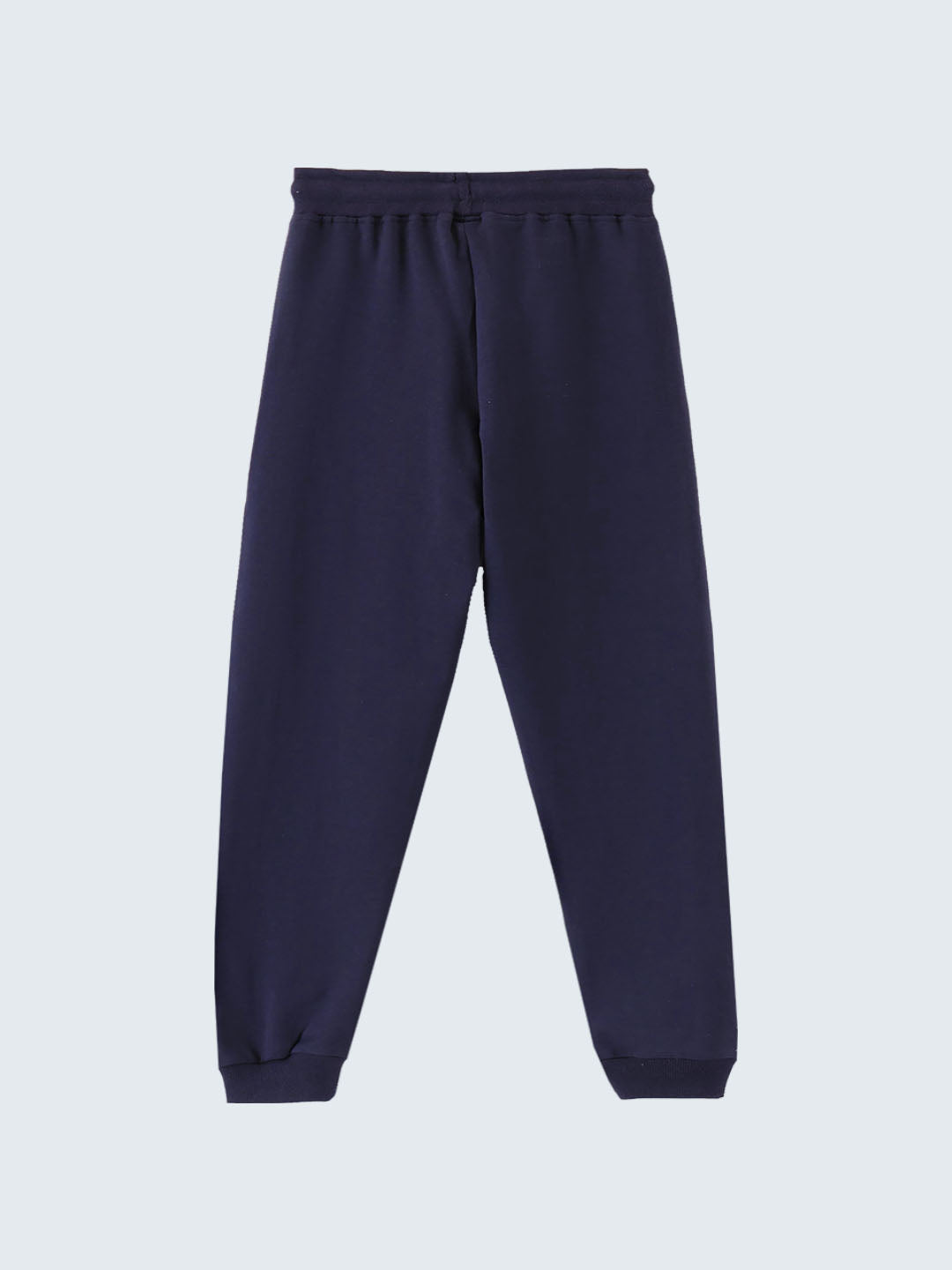 Kid's Active Striped Trackpants - Navy Blue (Front)