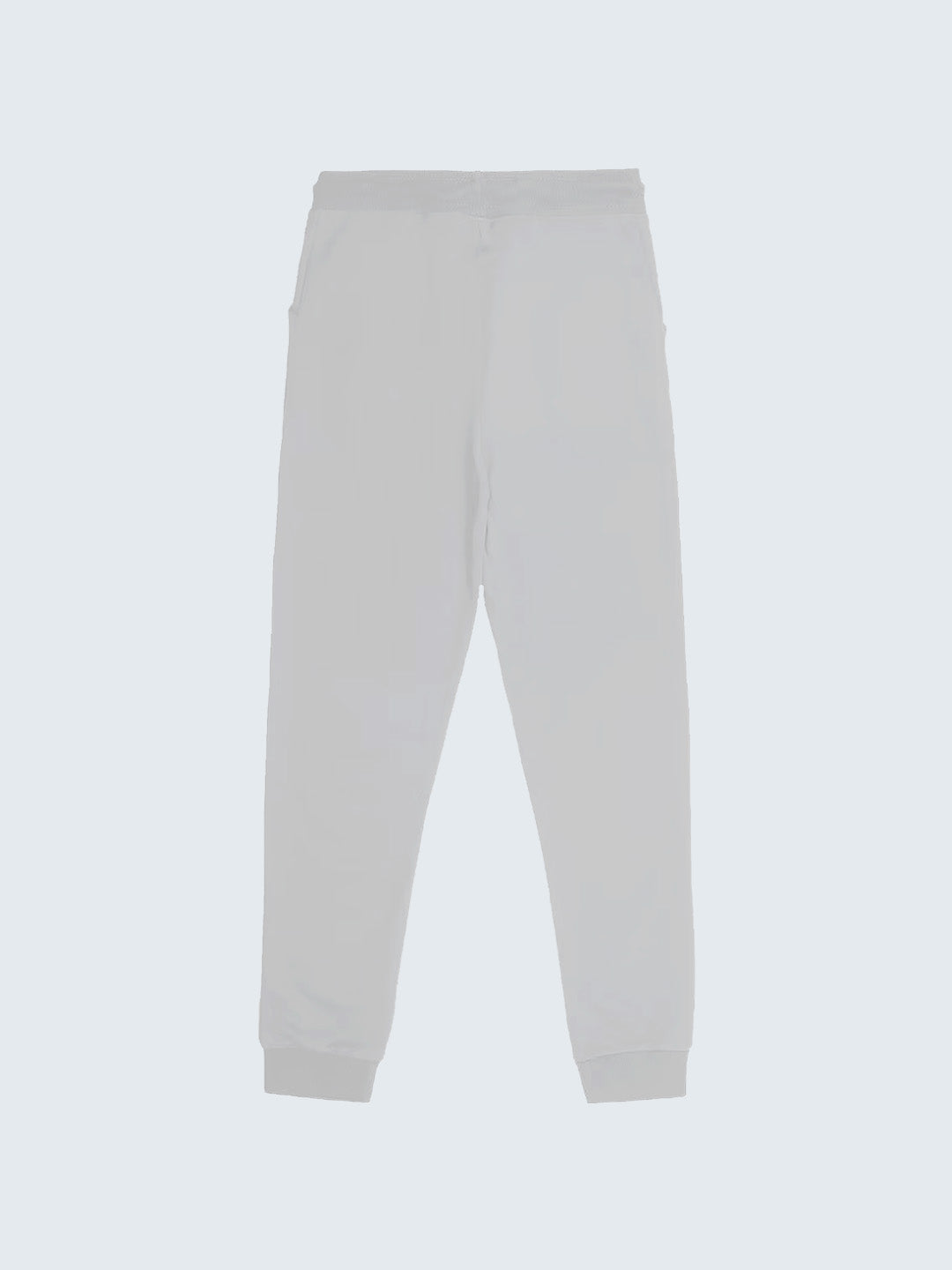 Kid's Active Trackpants - White (Front)